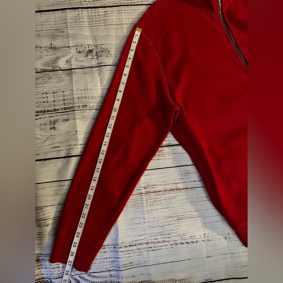 Nautica Zip Fleece XL Red - Picture 6 of 8